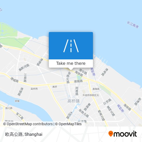 欧高公路 map