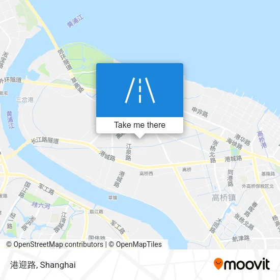 港迎路 map