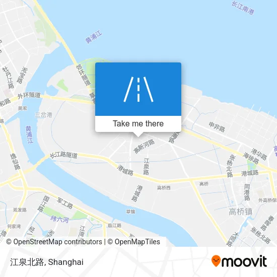 江泉北路 map