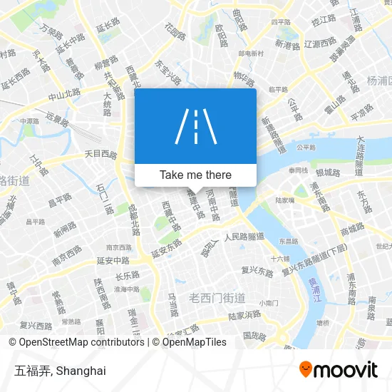 五福弄 map
