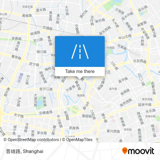 普雄路 map