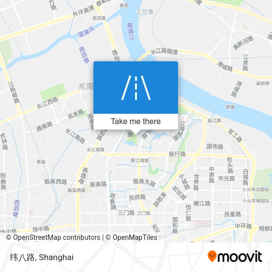 纬八路 map