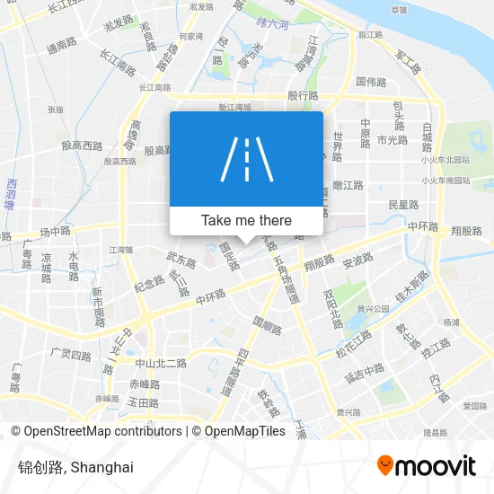 锦创路 map
