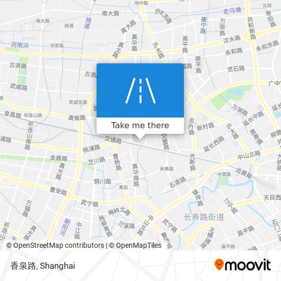 香泉路 map