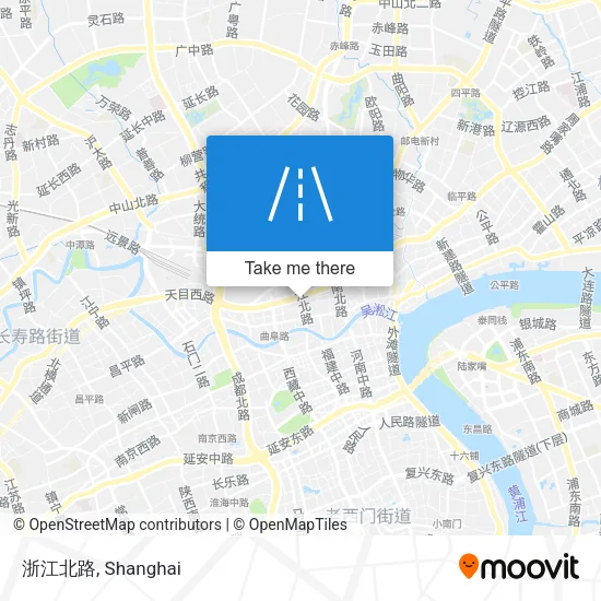 浙江北路 map
