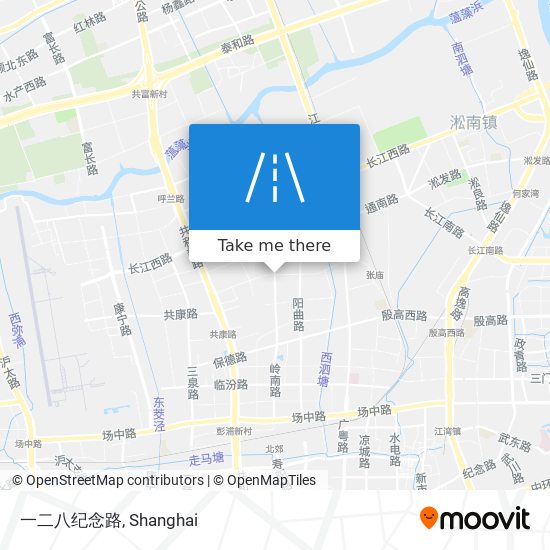 一二八纪念路 map