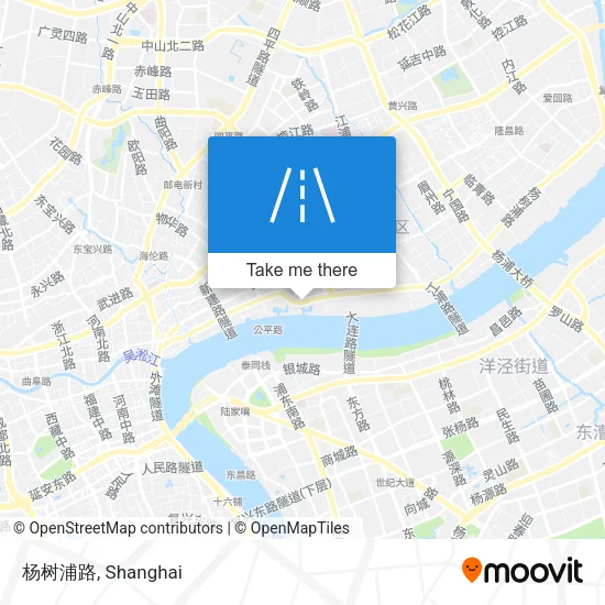 杨树浦路 map