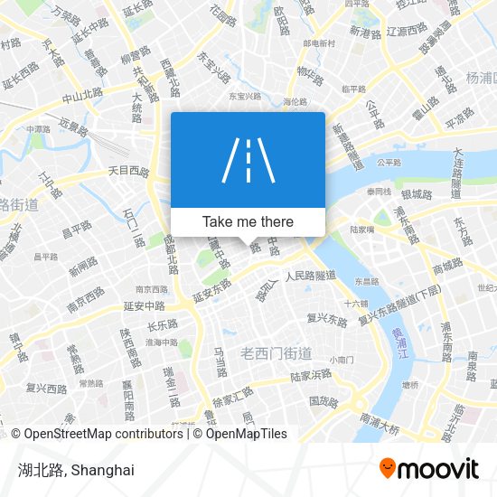 湖北路 map