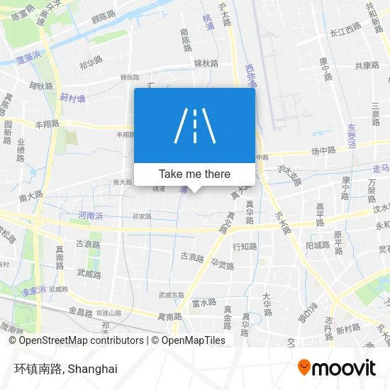 环镇南路 map