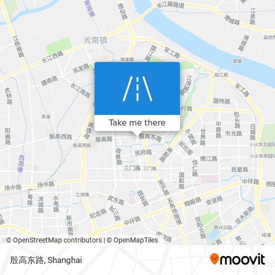 殷高东路 map