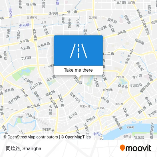 同煌路 map