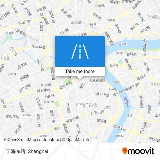 宁海东路 map