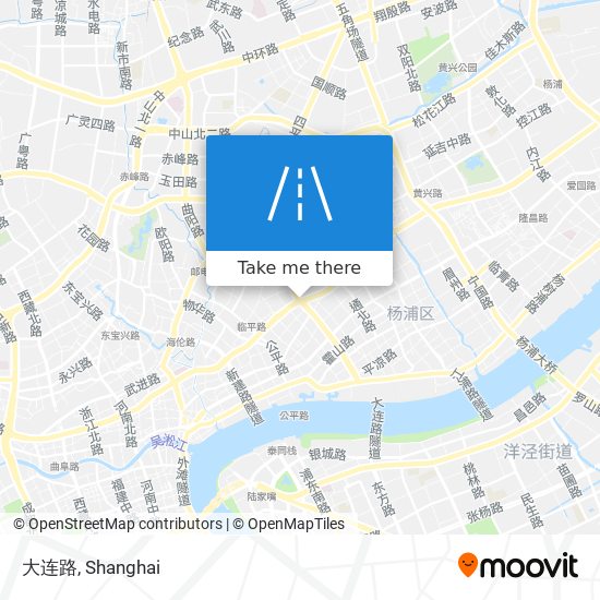 大连路 map