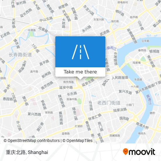 重庆北路 map