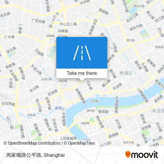 周家嘴路公平路 map