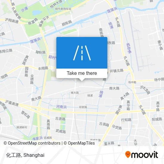 化工路 map