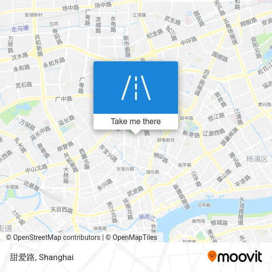 甜爱路 map