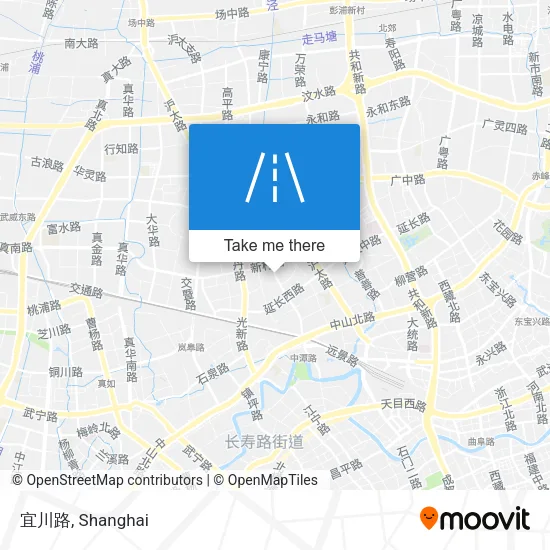 宜川路 map