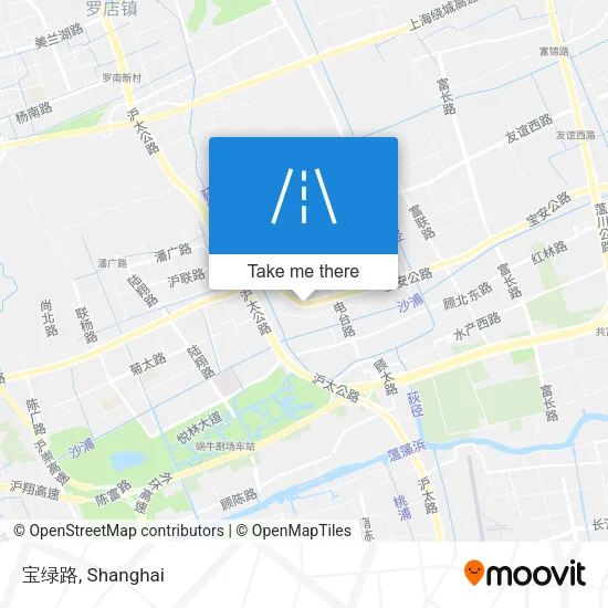 宝绿路 map