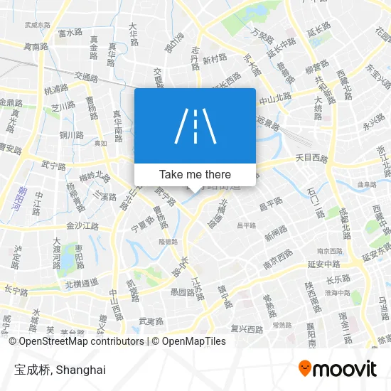 宝成桥 map