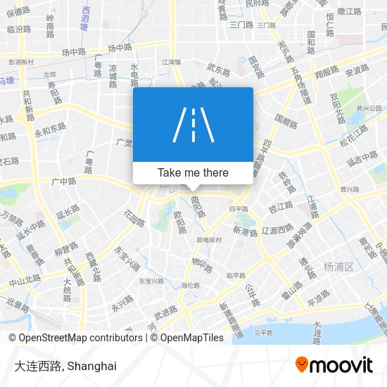 大连西路 map