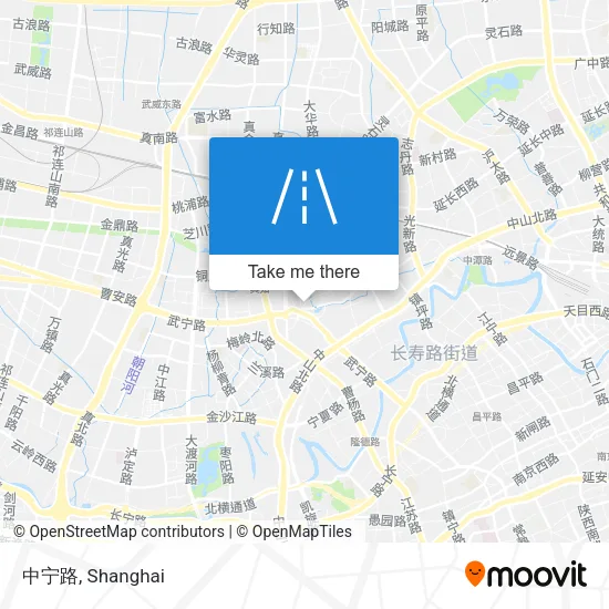 中宁路 map