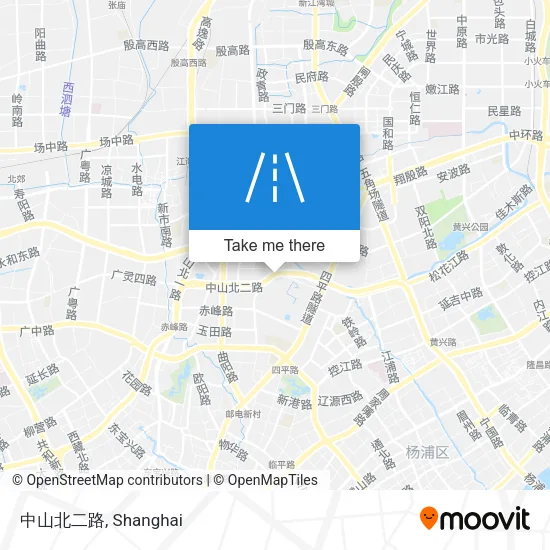 中山北二路 map