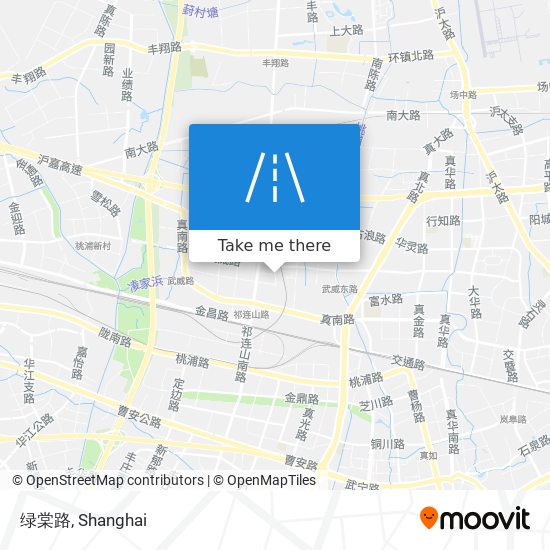 绿棠路 map