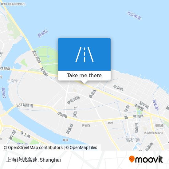 上海绕城高速 map