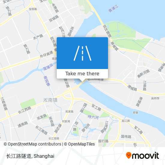 长江路隧道 map