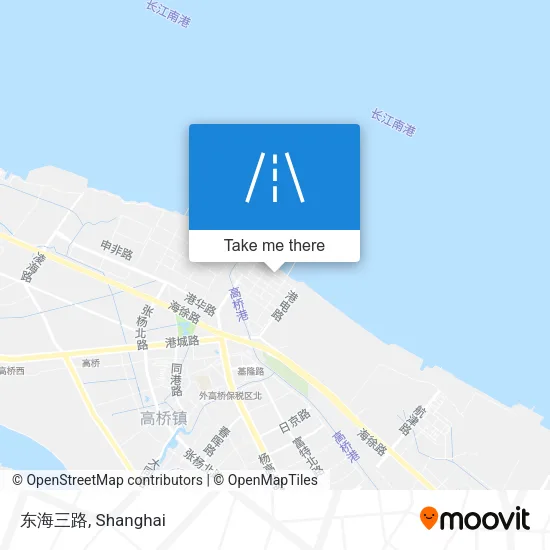 东海三路 map