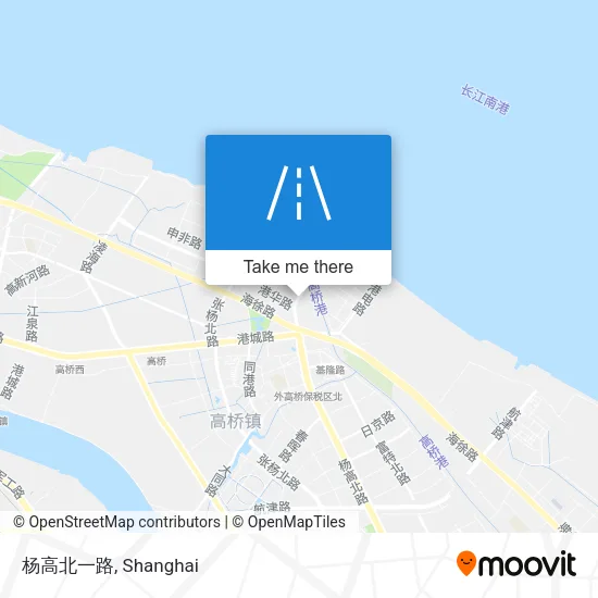 杨高北一路 map