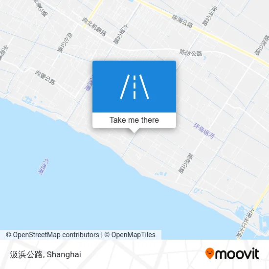 汲浜公路 map