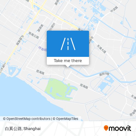 白奚公路 map