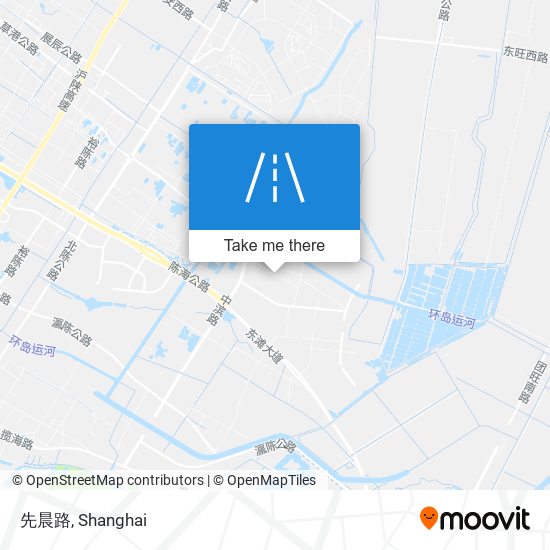 先晨路 map