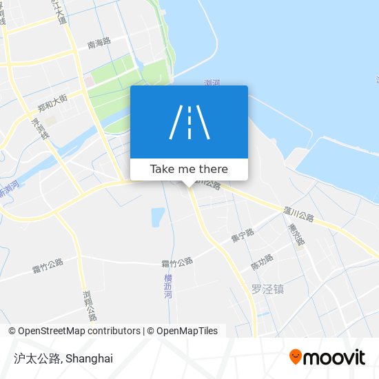 沪太公路 map