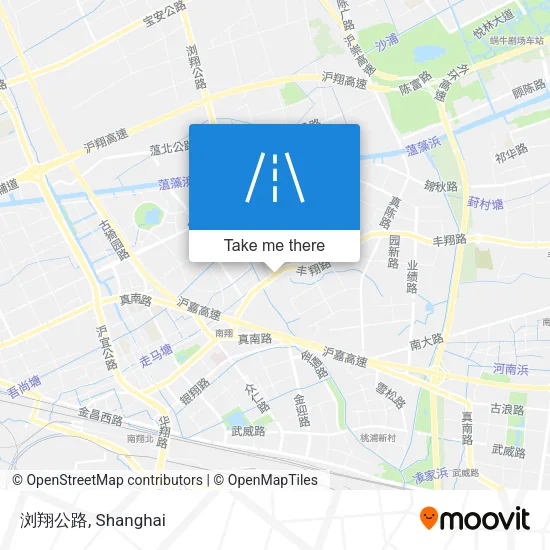 浏翔公路 map