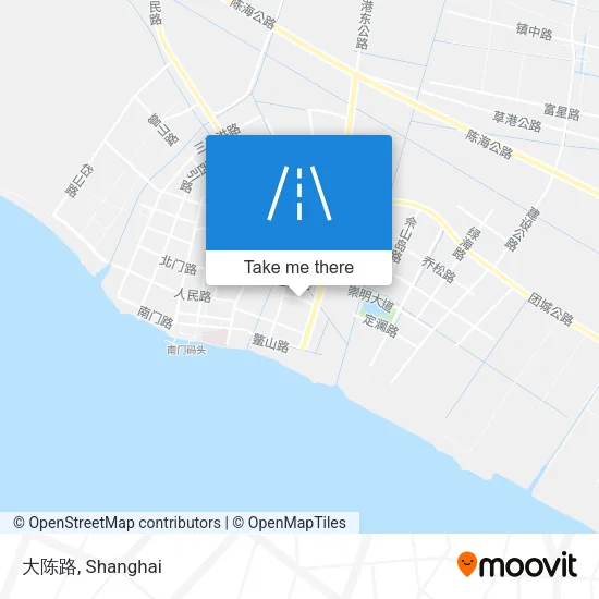 大陈路 map
