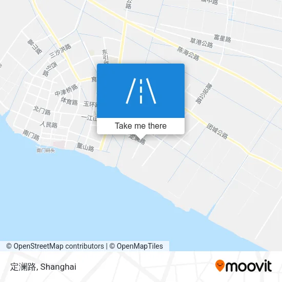 定澜路 map
