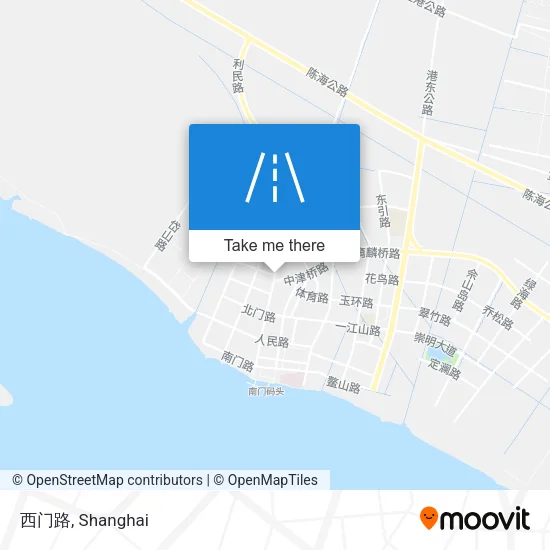 西门路 map