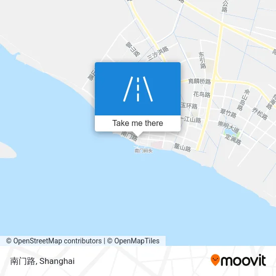 南门路 map
