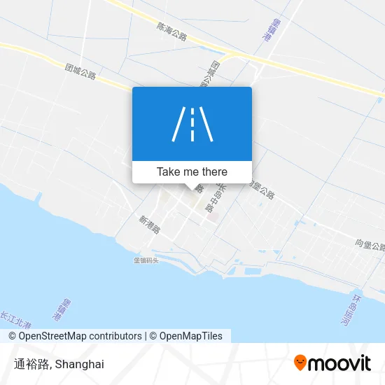 通裕路 map