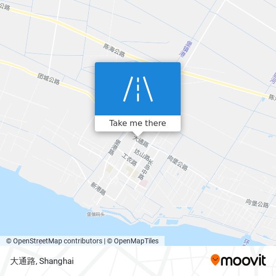 大通路 map