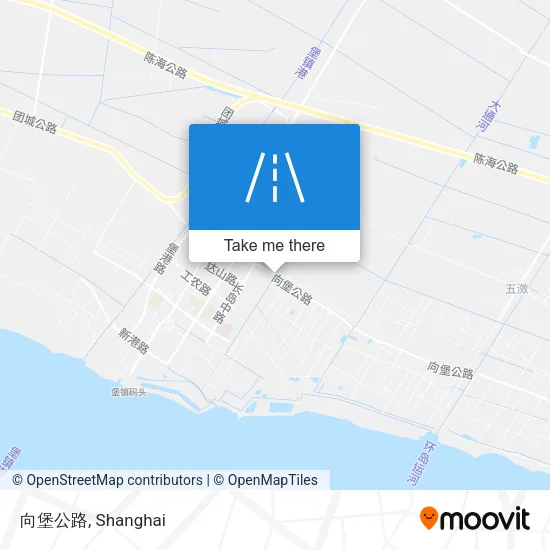 向堡公路 map
