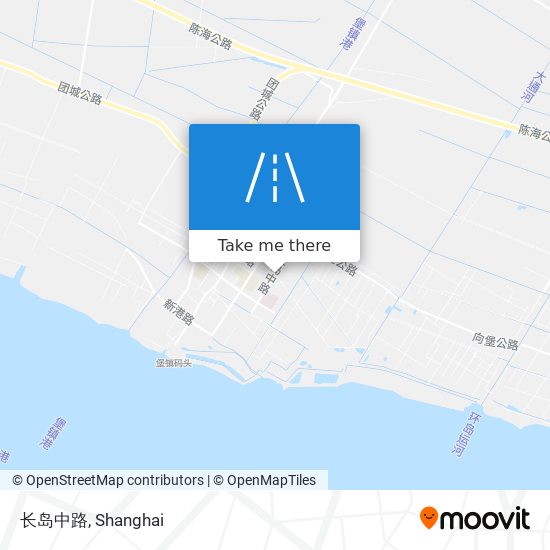 长岛中路 map