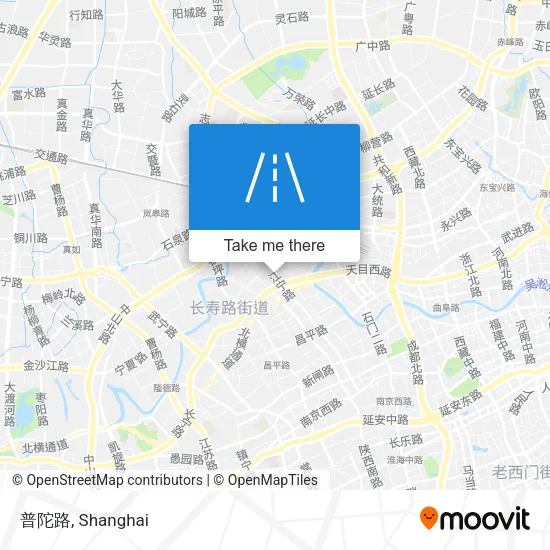 普陀路 map