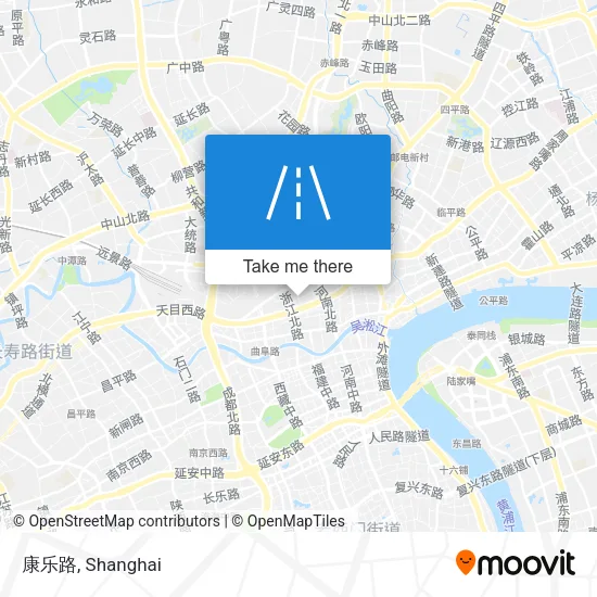 康乐路 map