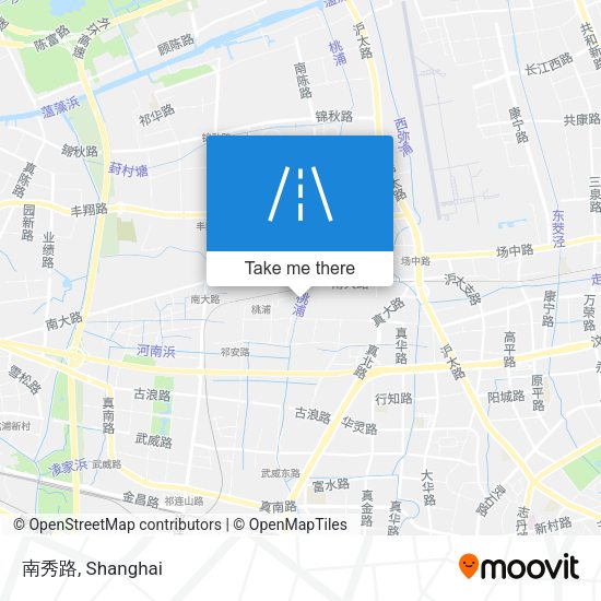 南秀路 map