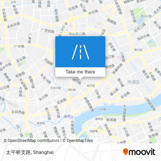 太平桥支路 map