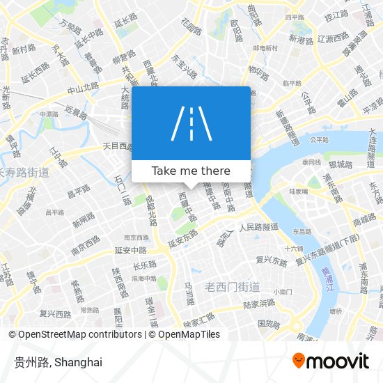 贵州路 map